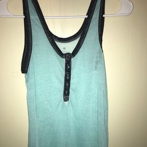 blue Vanity tank top